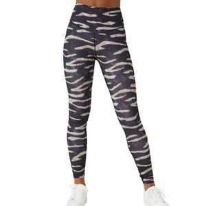 NWOT LOLE BURST ANKLE LEGGINGS:SAND DUNES BLACK